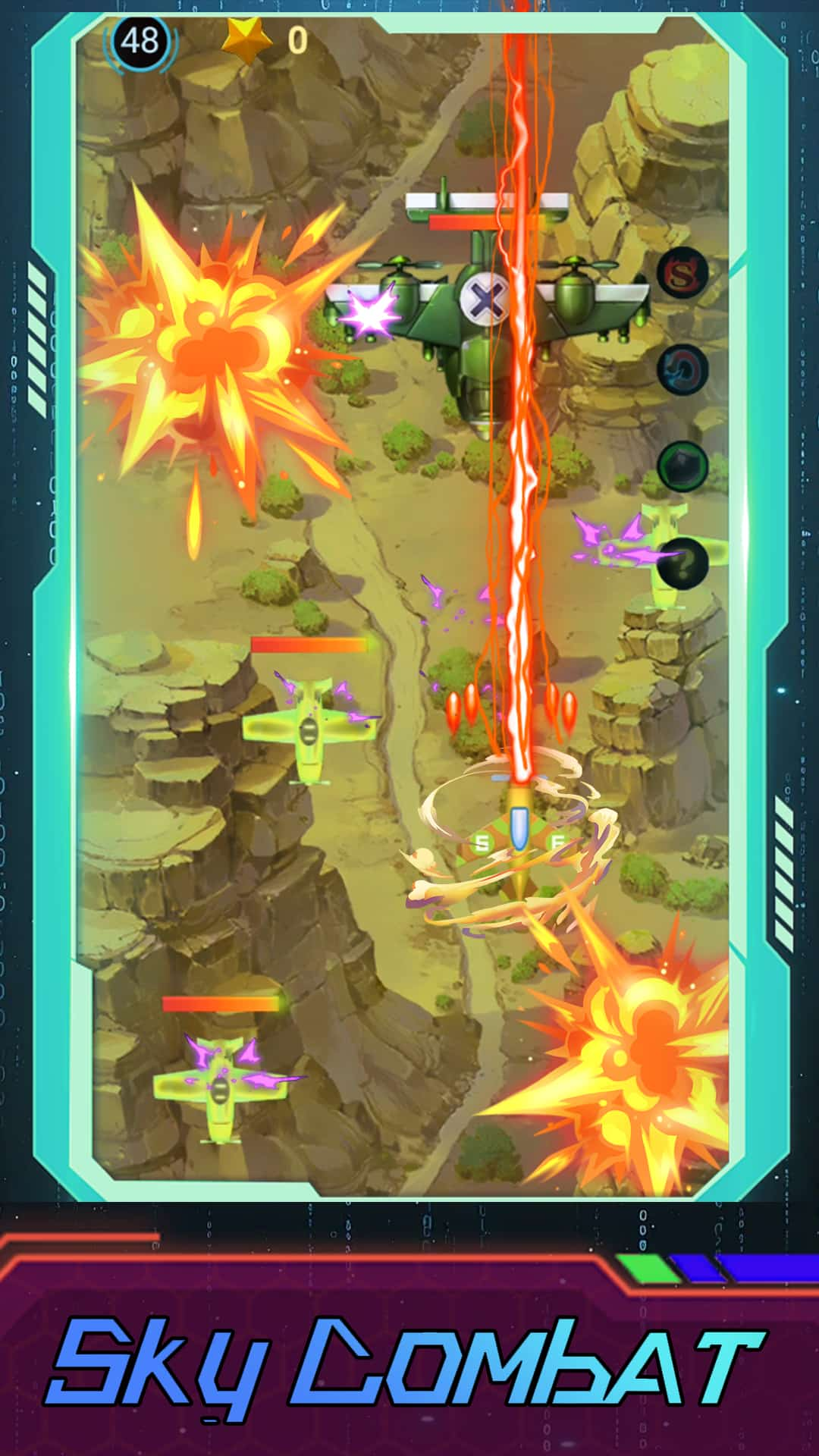 Fight Now - Intense aerial combat